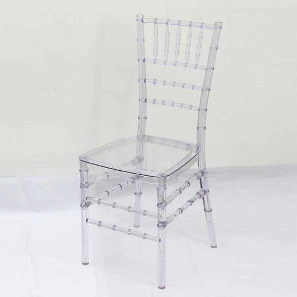 Banquet Wedding Events Dining Room Furniture Resin Party Chairs with Removable Bamboo Seat