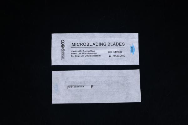 Inclinação semi permanente do branco da composição 0.25mm/lâmina flexível da curva para Microblading e Hairstroking