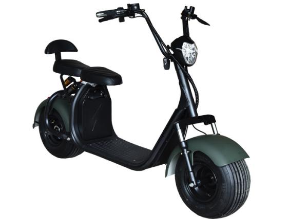 TM-TX-07  Alloy Material Long Distance Electric Scooter , Electric Scooter Citycoco Max Range 25-50KM