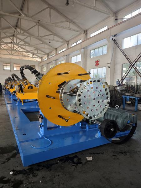 1250mm Skip Stranding Machine For Up To 7 Core Cabling With Or Without Back-Twist