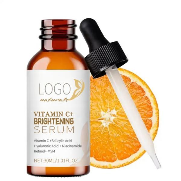Vitamin C Serum Anti-Aging & Anti-Wrinkle Skin Care Rejuvenating Whitening & Cruelty Free Custom Logo Serum Vc