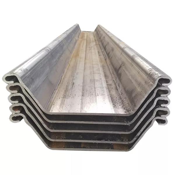 Q235 Q345 Q390 Materials Water Stop Steel Sheet Pile Hot Rolled U Shaped