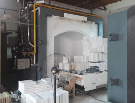 Modular Assembly Gas High Temperature Shuttle Kiln
