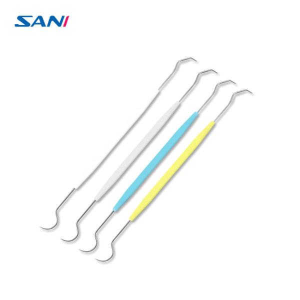 Explorador dental resistente Probe da oxidação, ponta de prova de 16cm e explorador dentais