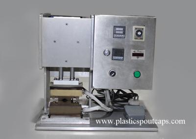Semi - Automatic Plastic Spout Stand Up Pouch Sealing Machine For Seal Press Nozzle