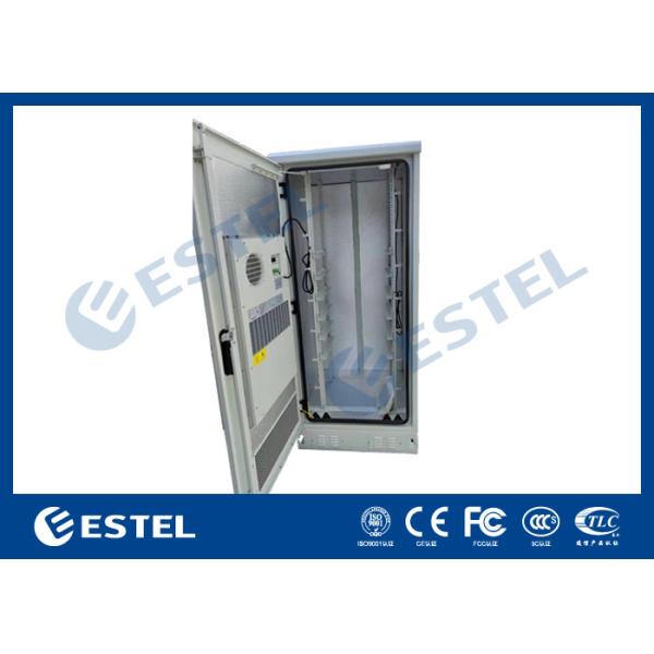 IP55 32U Height Floor Mounted Telecom Enclosures With Air Conditioner
