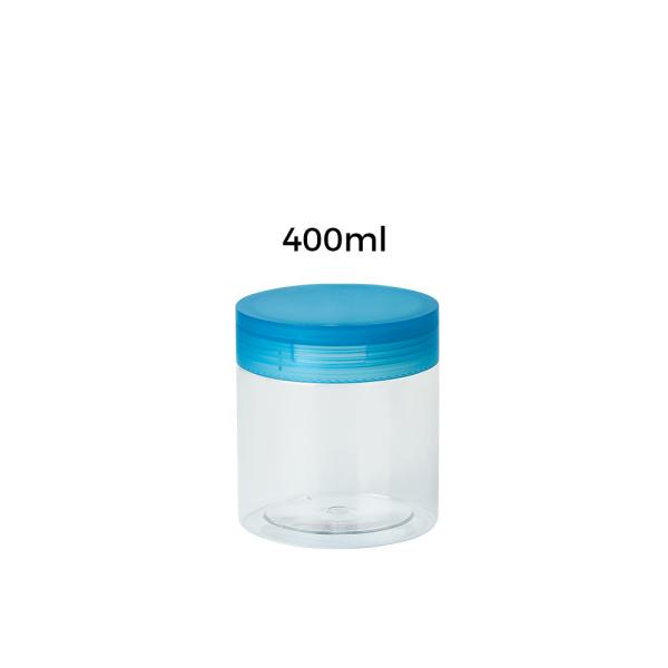 PET Transparent Cosmetic Cream Jar with Customizable Capacity