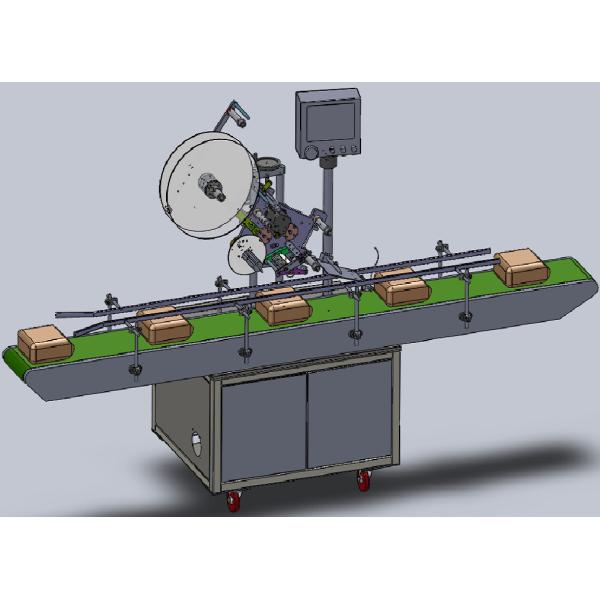 Верхняя часть стикера ODM слипчивая и нижняя машина 280KG Labeler для квадратной бутылки
