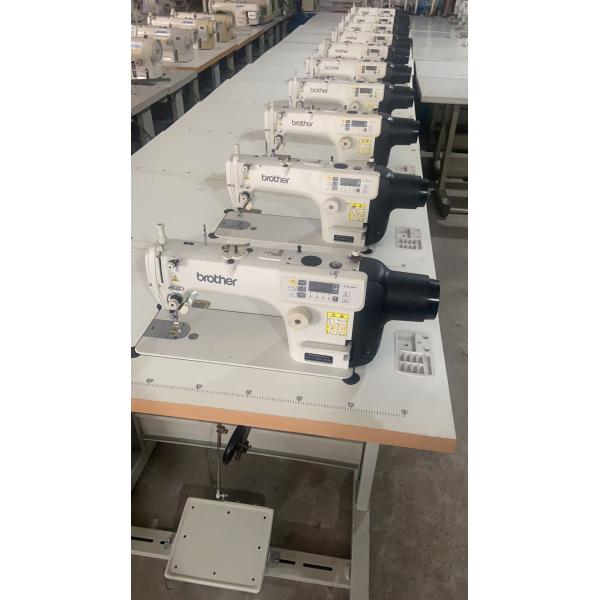Used 1 Needle S7100A Brother Lockstitch Sewing Machine With Automatic Thread Trimmer