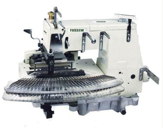 25 or 33 Needle Flat-bed Double Chain Stitch Sewing Machine (tuck fabric seaming) FX1425PT