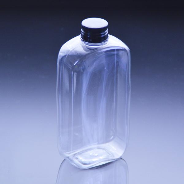 Thickened Aluminum Cap 400ml 28mm Clear Juice Bottles
