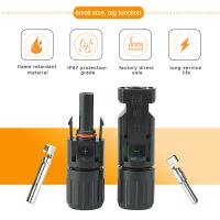 Solar Panel Cable Connectors Compatible With Original MC4 Connector Male / Female
