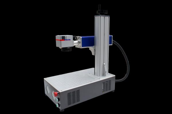 30W Handheld Portable Fiber Laser Marking Machine with 0.001mm Precision Air-Cooled Design