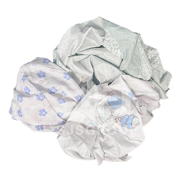 Regular Size Low lint Cotton Hosiery Wiping Rags For Cleaning Machine Rags bed sheeting rags