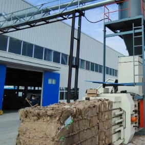 Reliable Hydraulic Metal Baler Machine 380V/50Hz For Wide Material Compatibility