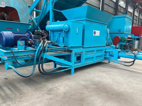 Electric Automatic Wood Shaving Bale Bags Compress Machines Baler