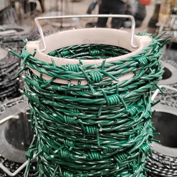 10 Gauge Galvanized Barbed Wire Fence Railways Highways Concertina Coil Wire