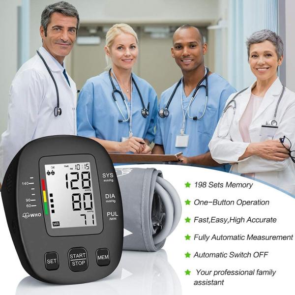 CE  Voice Arm Digital Blood Pressure Monitor 0~290mmHg OEM Avaliable