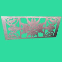 1.5 mm à 5.0 mm feuille d'aluminium métallique perforée avec des dessins personnalisés pour la décoration de plafond ou d'écran