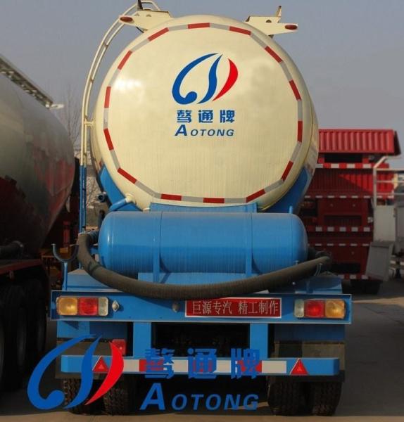 13000X2500X3990 Bulk Cement Truck Semi Trailer for Dry Powder Customers Optional