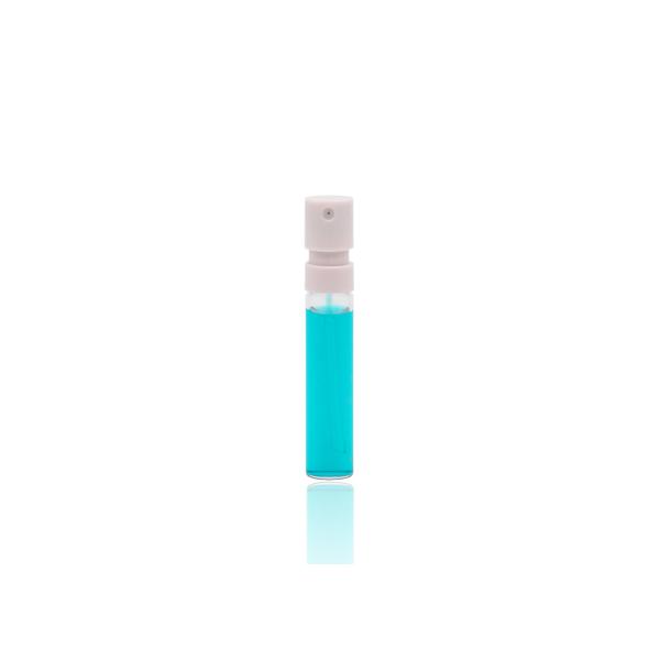 Мини Refillable бутылка атомизатора 3ml бутылки тестера духов стеклянная с пластиковым щелчковым спрейером