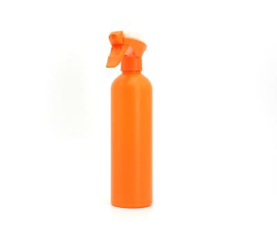 Garrafas plásticas do pulverizador do disparador da casa alaranjada do HDPE 500ml