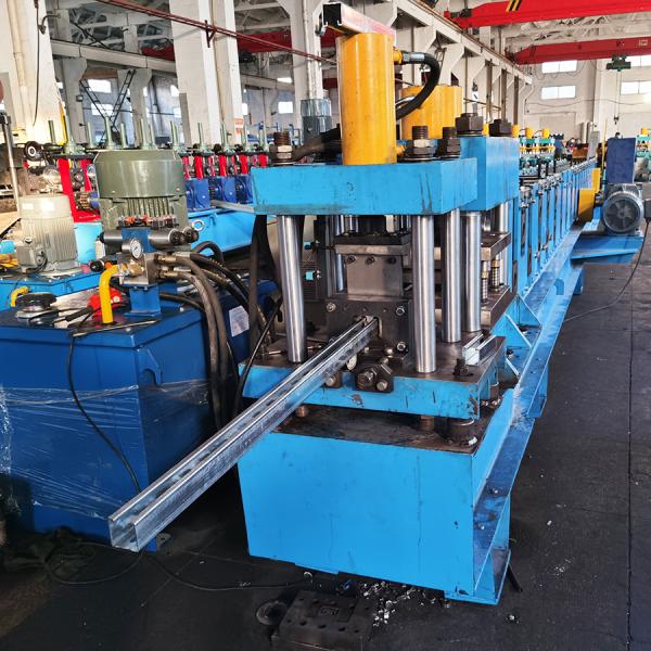 Rolling Shutter Door Frame Forming Machine Steel Chokhat Making Machine