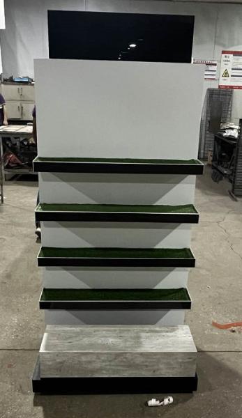 AT-0066 Retail  Wall Display Fixtures For Sports Store Sturdy Structure