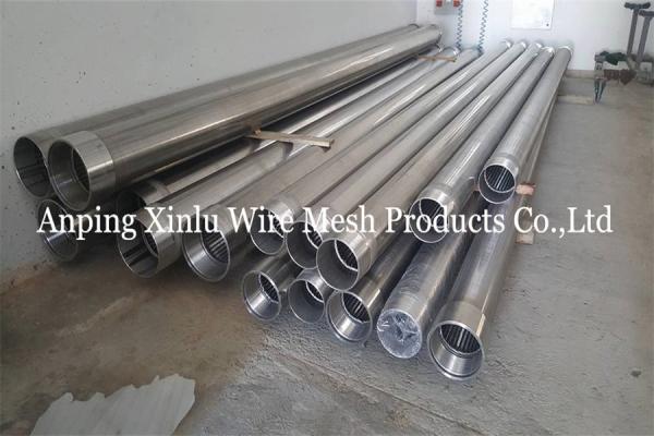 OD 300mm Stainless Steel 304 Water Filter Screen Tube For Well Resources