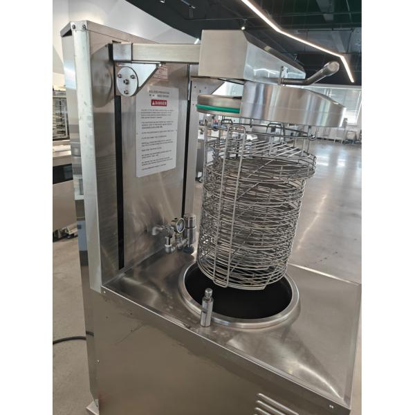 6HD Electric 12KW 380V 28L 6 Fry Tray Big Productivity Round Auto Lift Broaster Chicken Pressure Fryer