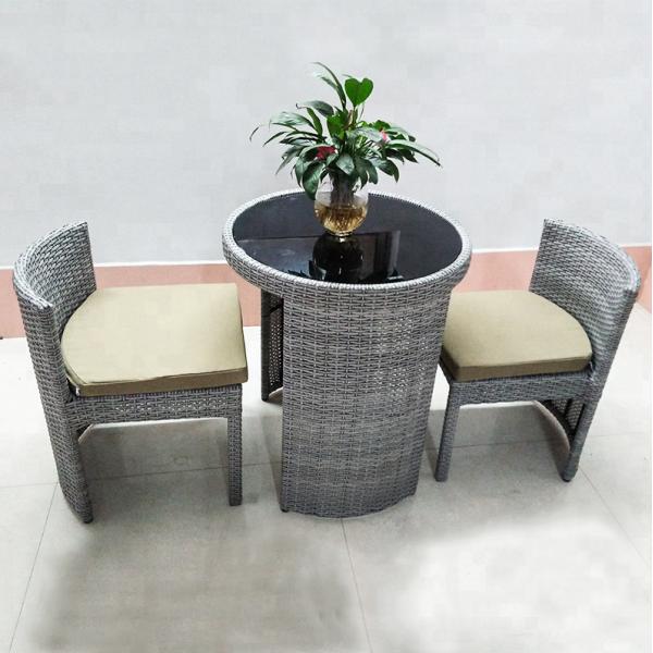 Garden Sofa and Coffee Table Set Modern Design Outdoor Garden Furniture for Coffee Shop