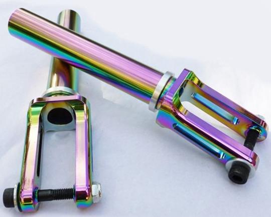 China Custom Pro Stunt Scooters Parts CNC Machining Manufacturer for forks pegs wheels decks