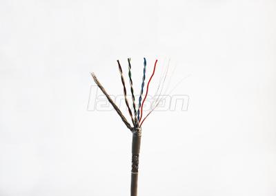 Cabo de cobre desencapado durável do cabo de remendo de Cat5e/Cat5e SFTP com isolação do HDPE
