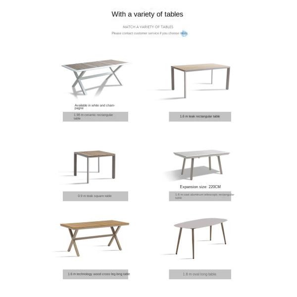 Outdoor Metal Mesh Patio Table And Chairs Waterproof Sunproof