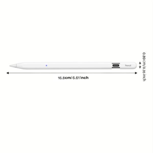 Capacitive Active Pen For iPad Pro Type-c Pencil on iPad Air/iPad10/iPad Mini6 Tablet
