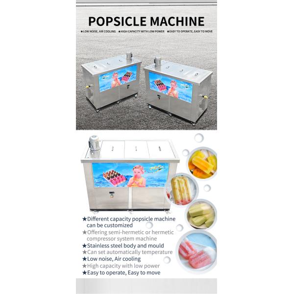 Refrigerator Ice Block Making Machine Automatic Cream Popsicle Making Machine