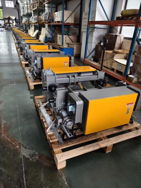 3.2 Ton 6m European Style Single Beam Wire Rope Hoist For Bridge Crane