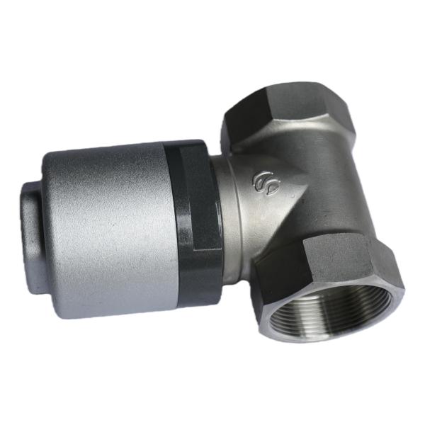 Válvula de drenaje automático neumática para camión de saneamiento, fácil instalación, protección contra la corrosión