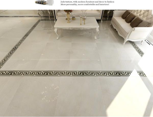 Polished Porcelain Tiles 600x600mm 800x800mm Anti-Slip Floor Tiles
