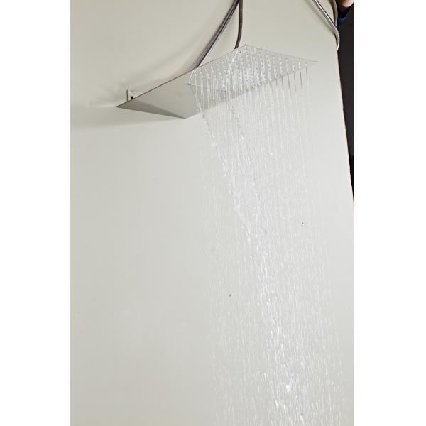 Bathroom Faucet Accessories Concealed Ceiling Rainfall Panel Square Shower Mixer Head