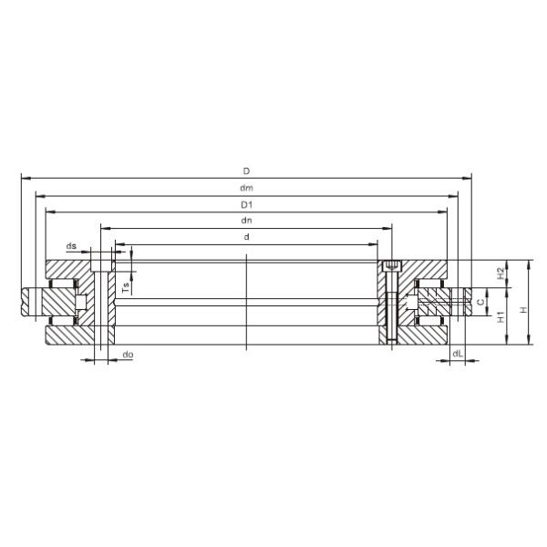YRT325P4 YRT325P2 325*450*60 TRY bearings,yrts high speed turntable bearings manufacturers