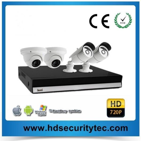 2014 hot 8ch real time h.264 poe nvr kits , indoor and outdoor 720p ip camera system
