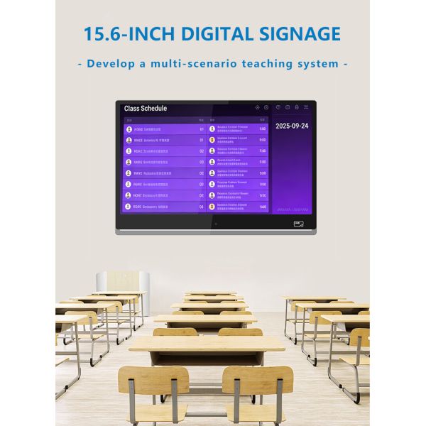 21.5 Inch FHD Smart Classroom Display with RK3568 Quad-core Processor and 4GB RAM 64GB Storage