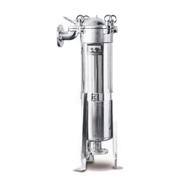 Flanged Connection Stainless Steel 304/306L Top Entry Single Bag Filter Housing Chemical Filter Machine