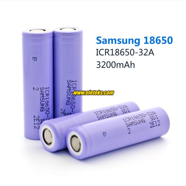 Original Samsung ICR18650-32A 3.7V 3200mah High capacity battery samsung sdi 18650 32a battery