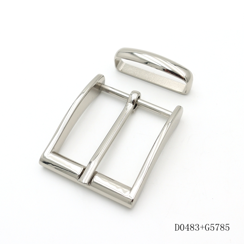 Nickel Plated Metal Belt Loop Luxury Belt Loop Accessories Silver Gold