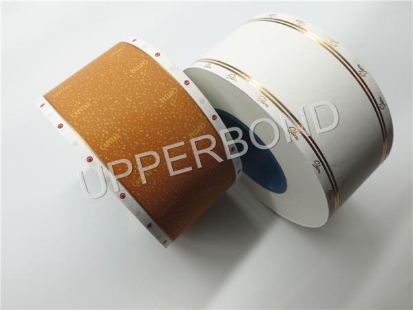 Cigarro de carimbo quente personalizado que derruba o papel com papel baixo branco