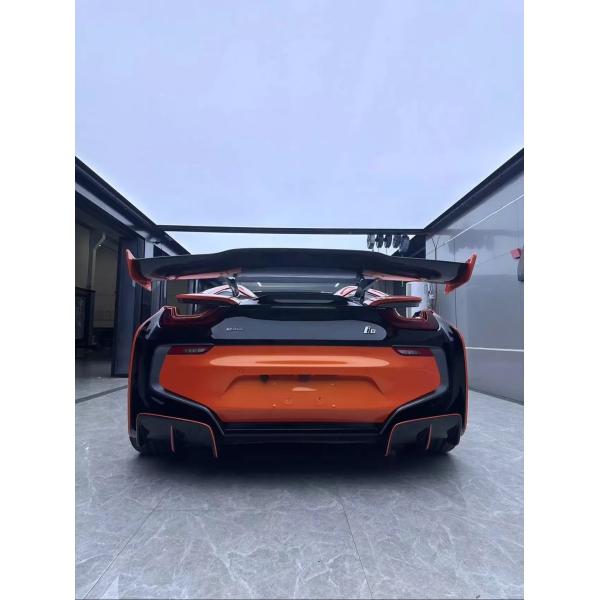 I8 BMW Body Kit Car 2018 - 2019 Carbon Fiber Spoiler Front Bumper Spoiler Wing