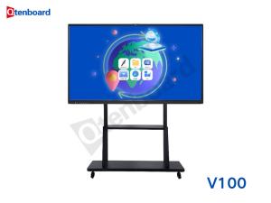 V100チップ ワイヤレスプレゼンテーション 画面共有 マルチOS対応 手書き文字認識対応インタラクティブフラットパネル