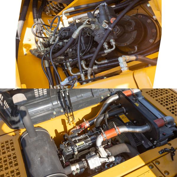 長腕掘削機 ZG135S エルゴノミックなデザイン 広々とした運転スペース